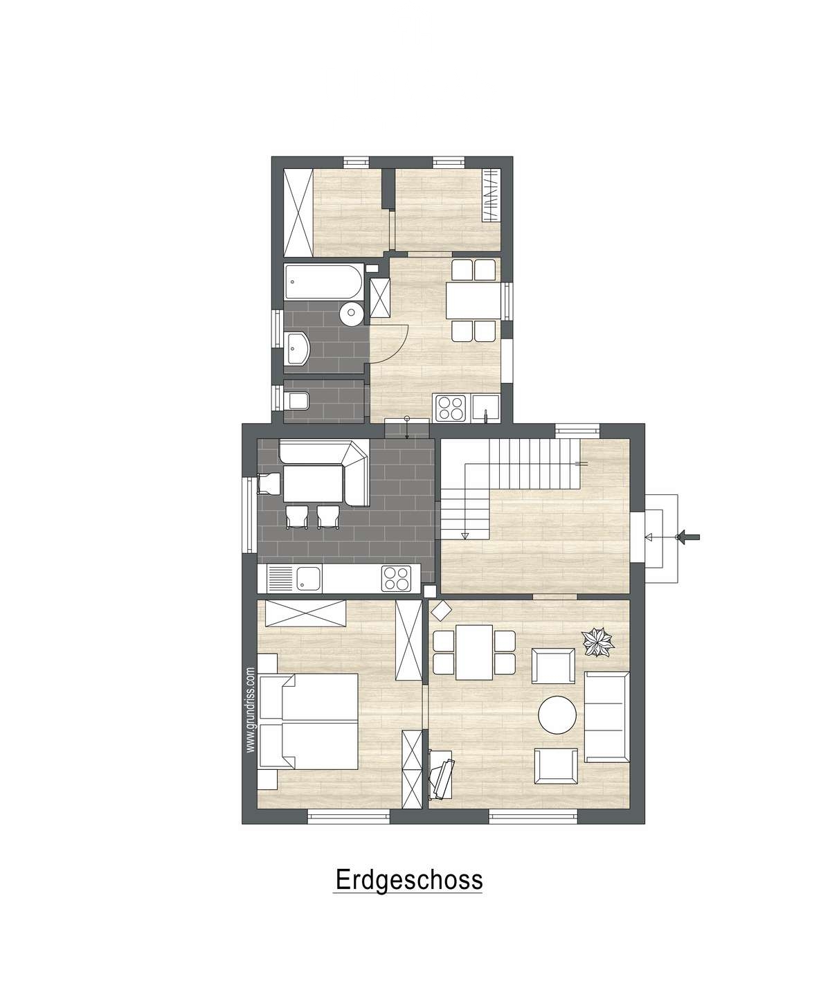 Grundriss Erdgeschoss