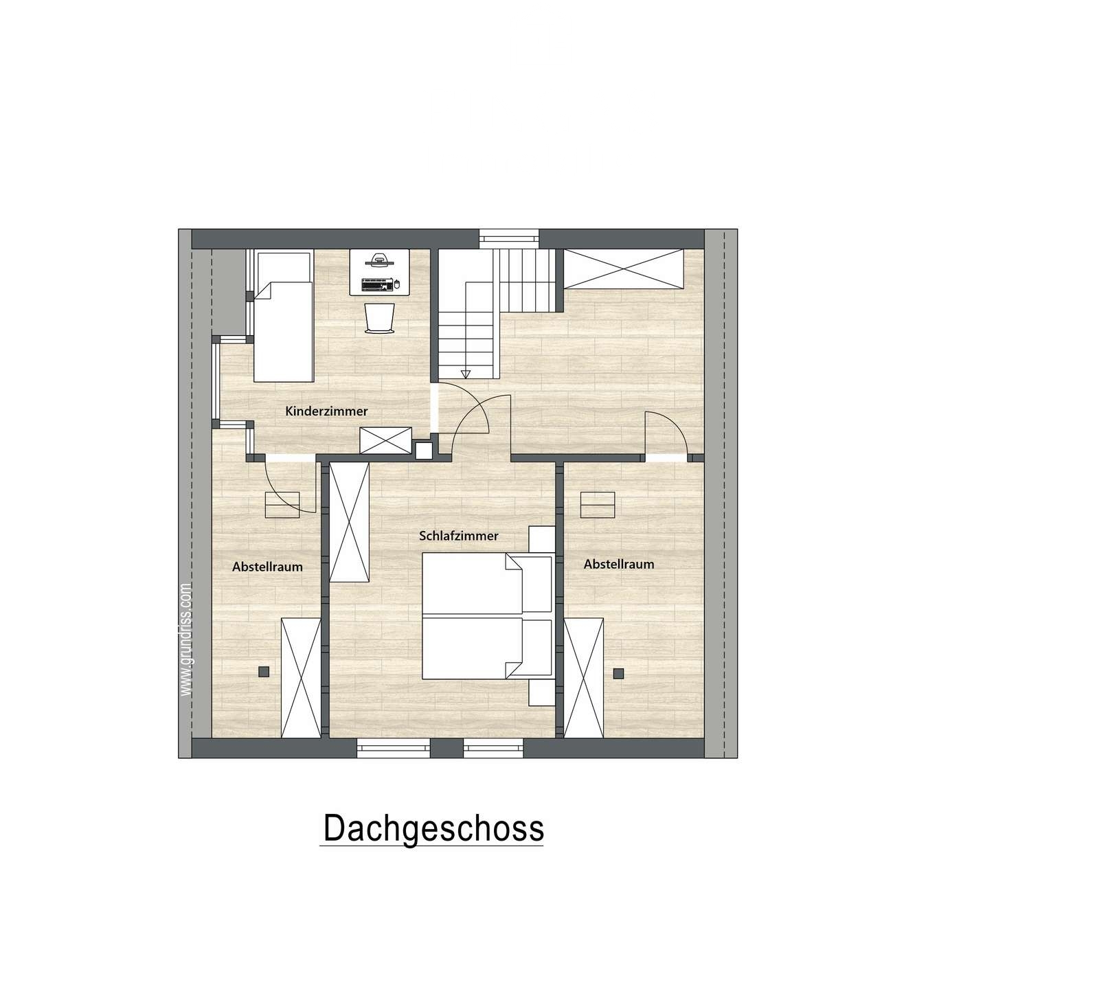 Grundriss Obergeschoss