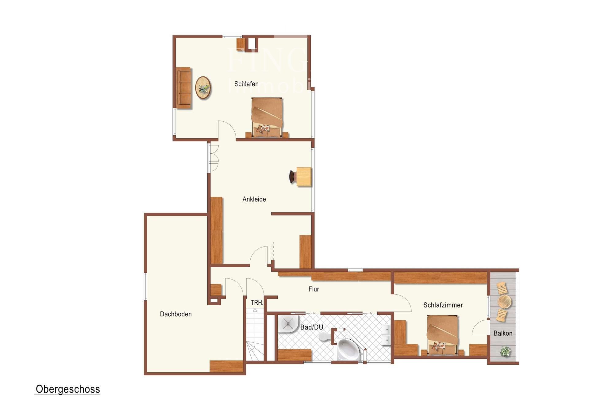 Grundriss Obergeschoss