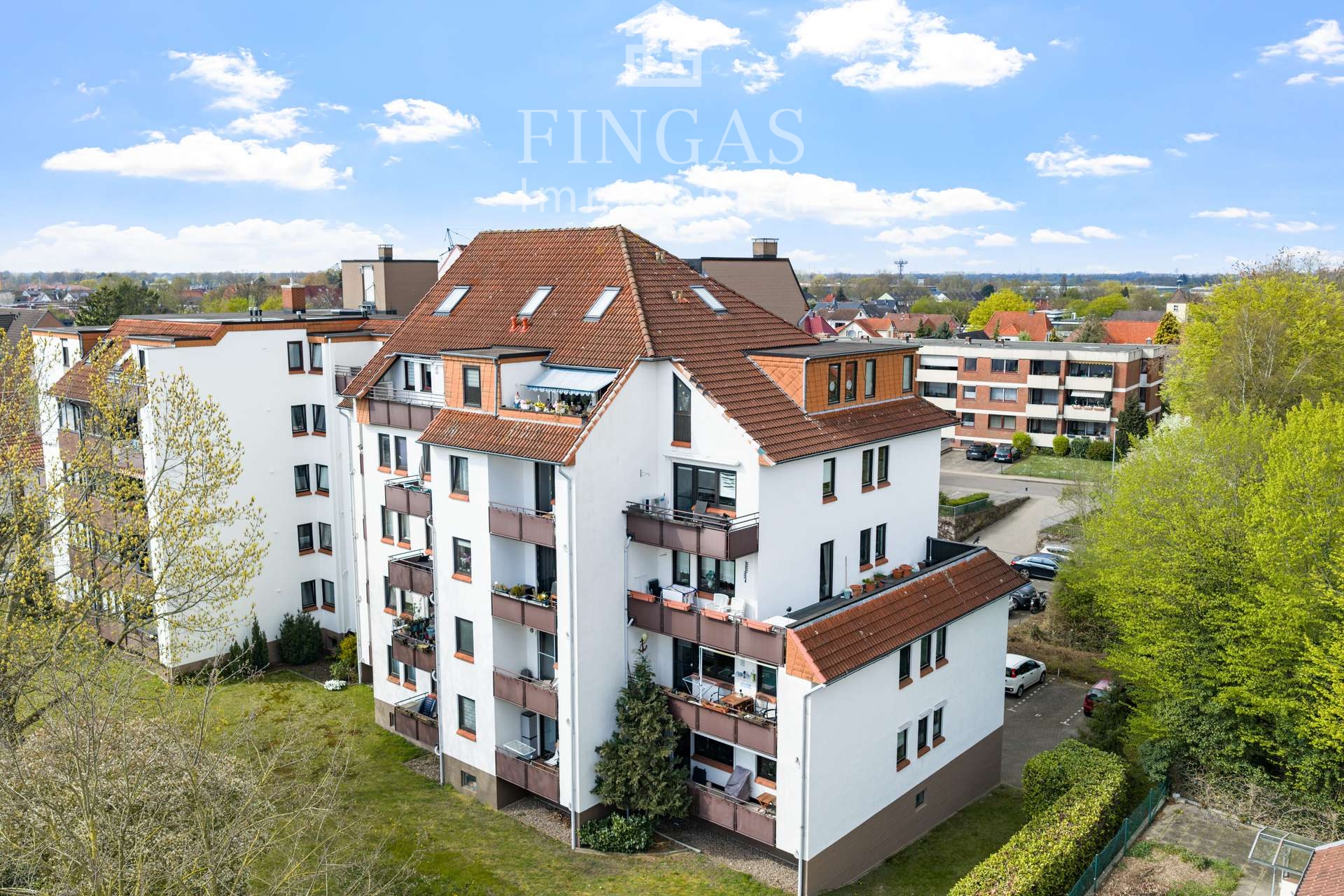 Stuhr Brinkum - ***Helle Zweizimmerwohnung mit Südbalkon und Fahrstuhl in Stuhr-Brinkum***